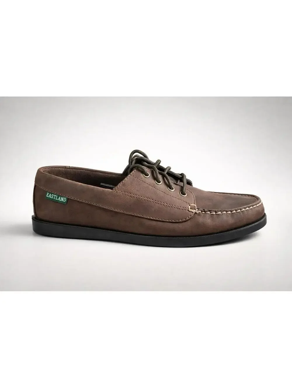 Eastland Classic Brown Leather Memory Foam Boat Shoes